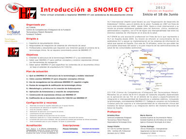 Taller Virtual Introduccion SNOMED CT Junio 2012