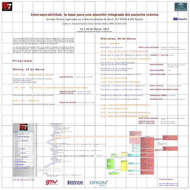 Jornada “Interoperabilidad, la Base para una atención integrada del paciente crónico”